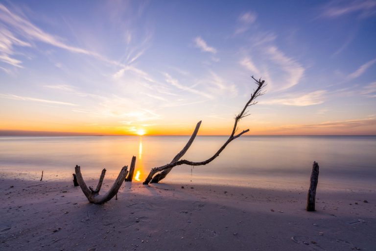 End your day where the water meets the sky.